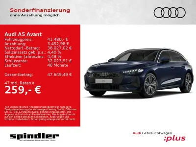 Gebraucht Audi A5 Sport 204 PS (150 kW) 2025 Firmamentblau metallic Kombi