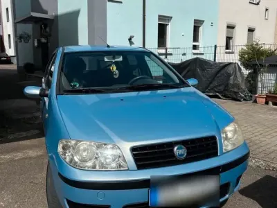 Gebraucht Fiat Punto 2004 Blau Kleinwagen