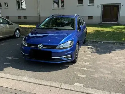 Gebraucht VW Golf VII Join 110 PS (80 kW) 2018 Blau Kombi
