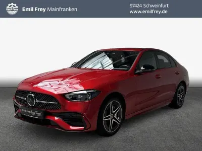 Gebraucht Mercedes C300e AMG 204 PS (150 kW) 2023 Rot Limousine