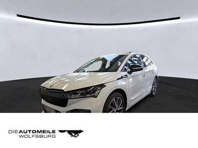 Gebraucht Skoda Enyaq iV SportLine 150 kW (204 PS) 2022 Moonweiss metallic SUV