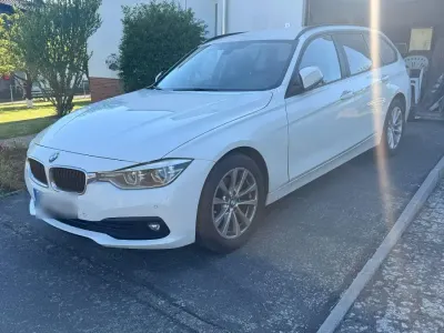 Gebraucht BMW 320 Sport Line 190 PS (139 kW) 2018 Weiß Kombi