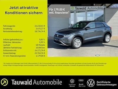 Grau Gebraucht 2024 VW T-Roc Life SUV | 22.210 € (Guter Preis)