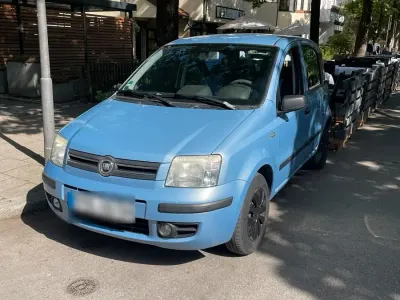 Gebraucht Fiat Panda 69 PS (50 kW) 2007 Blau Kleinwagen