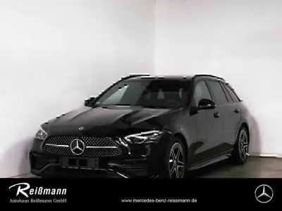 Brugt Mercedes C180 AMG line 170 HK (125 kW) 2024 Sort Sedan