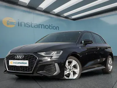 Second-hand Audi A3 Sportback S-Line 116 CP (85 kW) 2023 Negru Hatchback