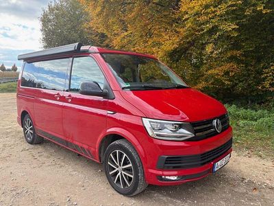 Usata VW California Beach 150 CV (110 kW) 2016 Rosso Furgone