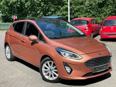 Gebraucht Ford Fiesta Titanium 101 PS (74 kW) 2017 Braun Kleinwagen