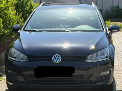 Gebraucht VW Golf VII 105 PS (77 kW) 2014 Schwarz Kombi