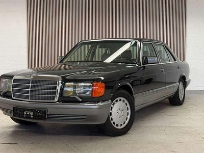 Gebraucht Mercedes S500 245 PS (180 kW) 1986 Blauschwarz metallic Limousine