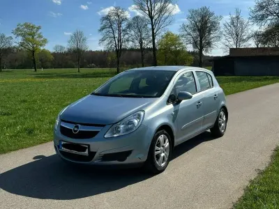 Brugt Opel Corsa 80 HK (58 kW) 2007 Blå Hatchback