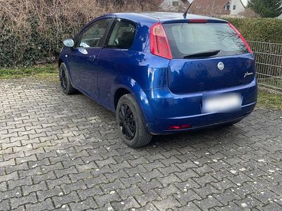 Gebraucht Fiat Punto 77 PS (56 kW) 2007 Blau Kleinwagen