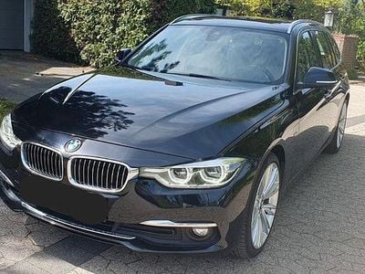 Gebraucht BMW 320 Luxury Line 190 PS (139 kW) 2016 Schwarz Kombi