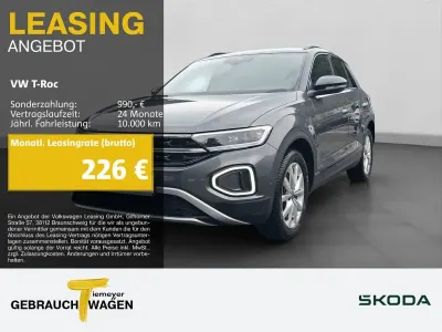 Gebraucht VW T-Roc Style 150 PS (110 kW) 2025 Grau SUV