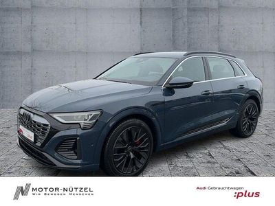 Gebraucht Audi Q8 e-tron S-Line 300 kW (408 PS) 2024 Blau SUV
