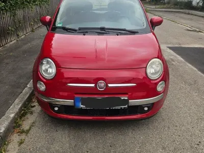 Gebraucht Fiat 500 Lounge 69 PS (50 kW) 2008 Rot Kleinwagen