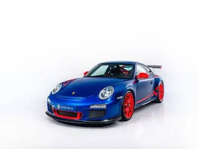 Gebraucht Porsche 911 GT3 RS 450 PS (330 kW) 2010 Aquablaumetallic Coupé