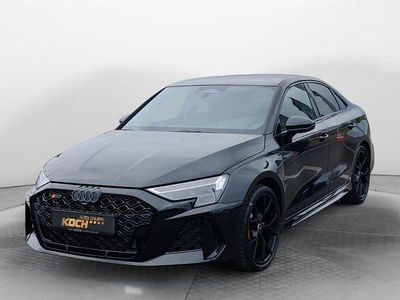 Ny Audi RS3 Sport 400 HK (294 kW) 2026 Sort Sedan