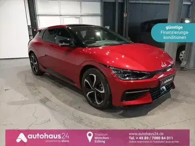 Brugt Kia EV6 GT-Line 239 kW (325 HK) 2022 Rød SUV