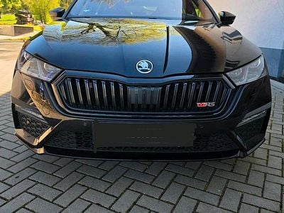 Brugt Skoda Octavia RS 200 HK (147 kW) 2021 Sort Stationcar
