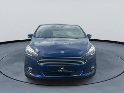 Blau Gebraucht 2016 Ford S-MAX Titanium Van / Kleinbus | 10.700 € (Guter Preis)