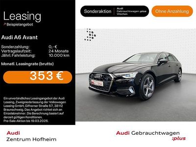 Gebraucht Audi A6 Advanced Plus 265 PS (194 kW) 2025 Mythosschwarz metallic Kombi