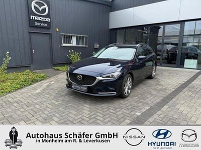 Blau Gebraucht 2024 Mazda 6 Exclusive Kombi | 26.585 € (Superpreis)