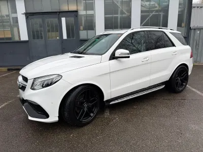 Brugt Mercedes GLE400 333 HK (244 kW) 2015 Hvid SUV