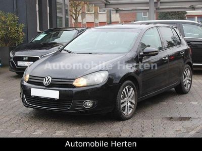 Gebraucht VW Golf VI Comfortline 80 PS (58 kW) 2010 Schwarz Kleinwagen