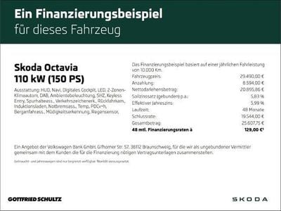 Usata Skoda Octavia Selection 150 CV (110 kW) 2025 Grigio Station wagon