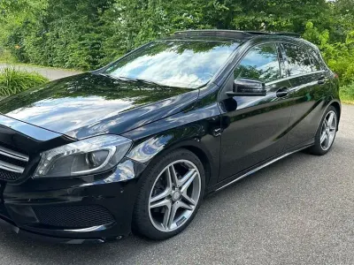 Brugt Mercedes A200 AMG line 156 HK (114 kW) 2013 Sort Sedan