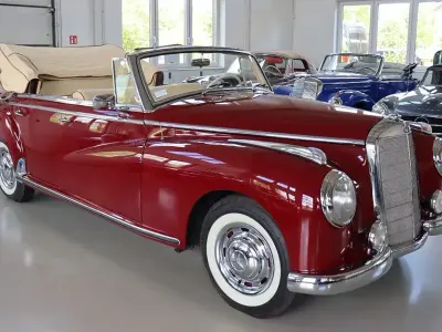 Gebraucht Mercedes 300 125 PS (91 kW) 1954 Rot Cabrio