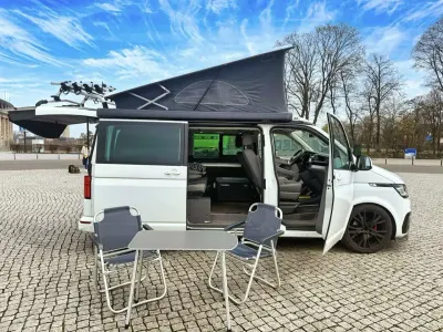 Gebraucht VW California Beach 150 PS (110 kW) 2021 Weiß Van