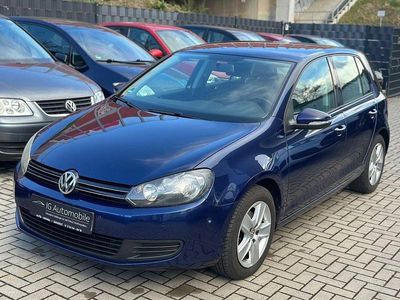 Gebraucht VW Golf VI Comfortline 110 PS (80 kW) 2009 Blau Kleinwagen