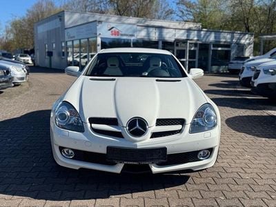 Usata Mercedes SLK200 2LOOK Edition 184 CV (135 kW) 2009 Bianco Cabrio