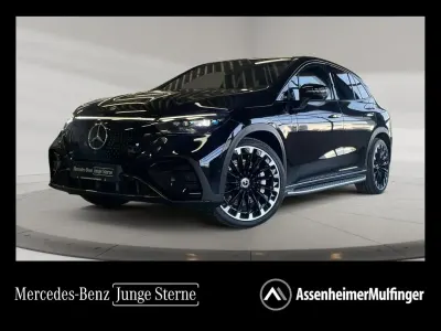 Gebraucht Mercedes EQE500 AMG 300 kW (408 PS) 2024 Obsidianschwarz metallic SUV