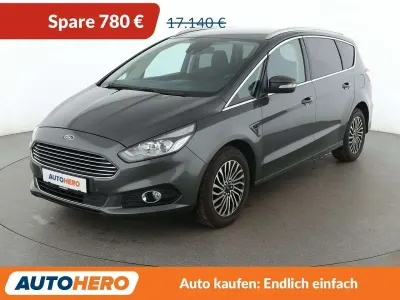 Occasion Ford S-MAX Titanium 165 ch (121 kW) 2018 Gris Monospace
