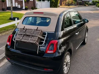 Gebraucht Fiat 500C Lounge 69 PS (50 kW) 2023 Schwarz Cabrio