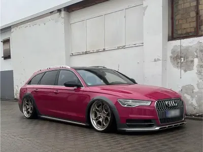 Brugt Audi A6 Performance 320 HK (235 kW) 2016 Rød Stationcar
