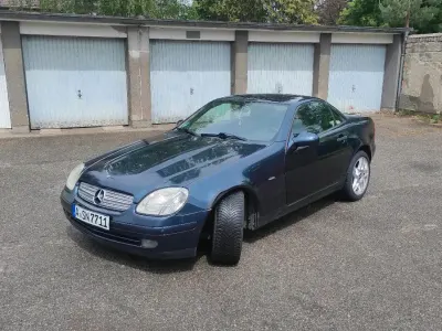Używany Mercedes SLK230 193 KM (141 kW) 1997 Niebieski Kabriolet