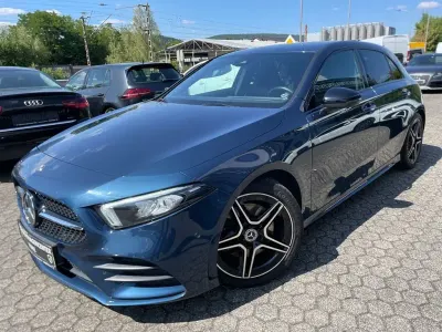 Gebraucht Mercedes A220 AMG line 190 PS (139 kW) 2019 Blau Limousine
