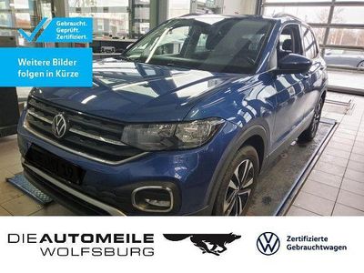 Reef blue metallic (metallic) Gebraucht 2021 VW T-Cross United SUV | 17.590 € (Guter Preis)