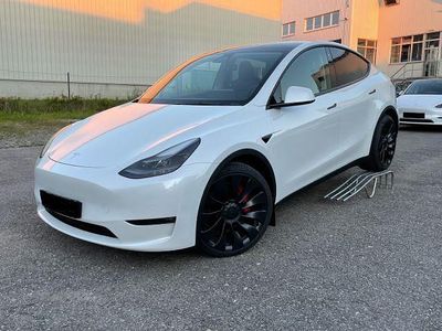 Gebraucht Tesla Model Y Performance 392 kW (534 PS) 2022 Weiss (metallic) SUV