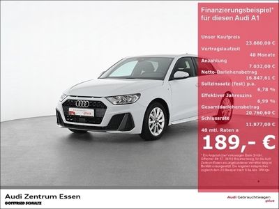 gebraucht Audi A1 Sportback S tronic LINE 25 TFSI