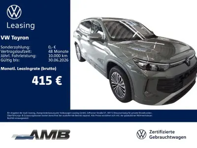 Gebraucht VW Tayron Life 150 PS (110 kW) 2025 Grün SUV