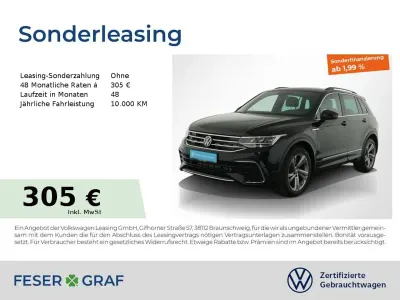 Gebraucht VW Tiguan R-line 150 PS (110 kW) 2024 Deep black perleffekt SUV