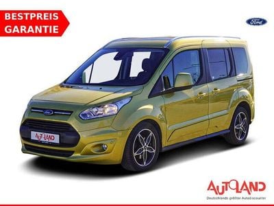 Gebraucht Ford Tourneo Connect Titanium 120 PS (88 kW) 2018 Solargelb metallic Van / Kleinbus