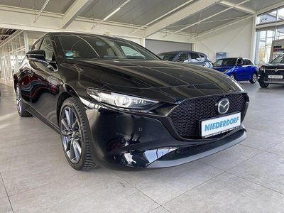 Gebraucht Mazda 3 Exclusive-Line 140 PS (102 kW) 2025 Jet black (metallic) Limousine