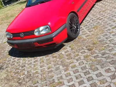 Gebraucht VW Golf Cabriolet 75 PS (55 kW) 1997 Rot Cabrio