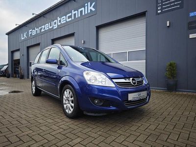 Gebraucht Opel Zafira Edition 116 PS (85 kW) 2008 Blau Van / Kleinbus